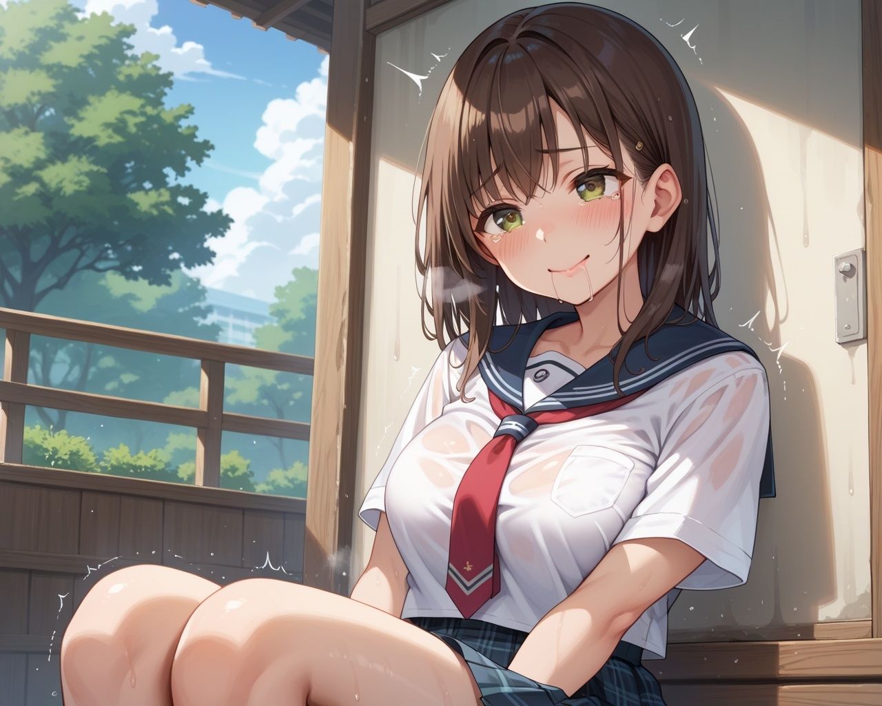 清楚系爆乳彼女 調教性支配 彼女を性処理奴●にして中出ししまくる - サンプル画像 1