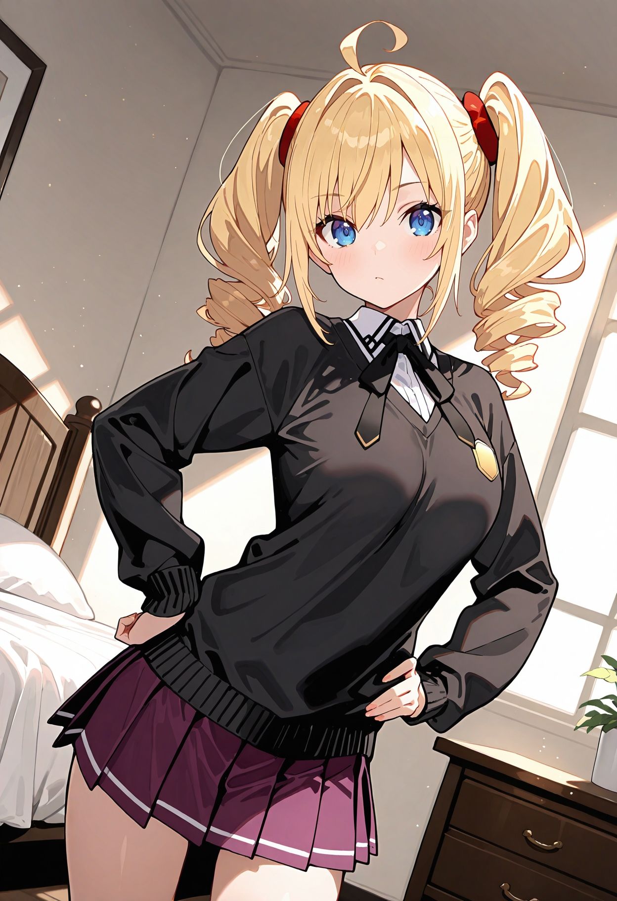 ハイスクール◯×◯ レイヴェル・フ◯ニックス エロCG集 - サンプル画像 1
