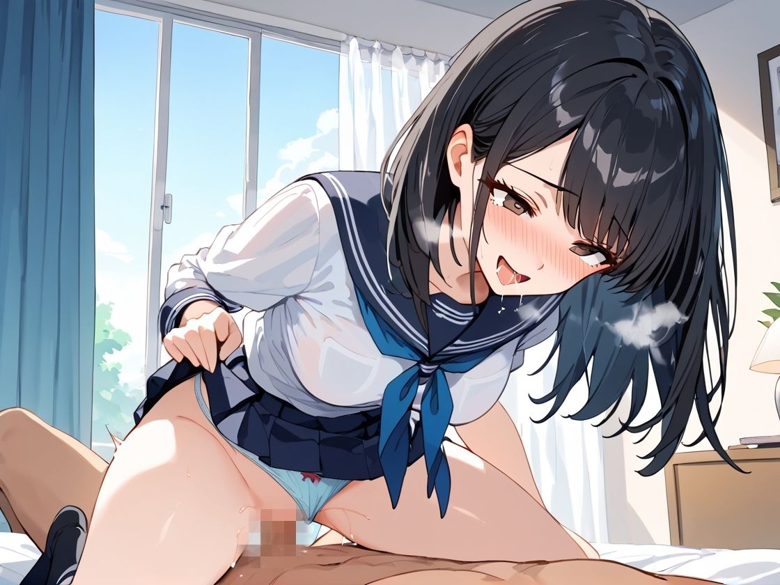 ガチハメえちえちをした放課後の爆乳妹 - サンプル画像 4
