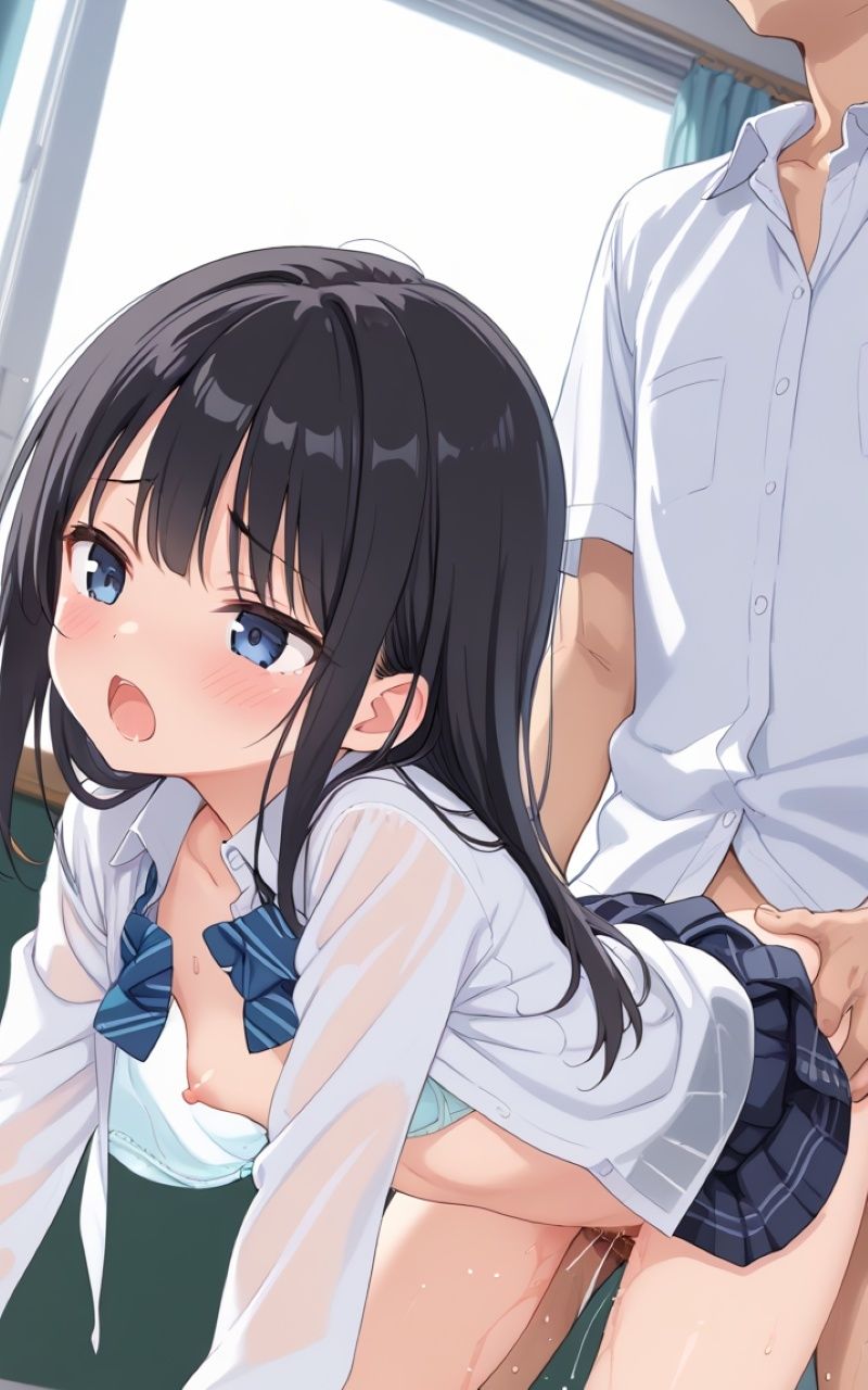 憧れの女子校生に急に肉棒ブチこんだら快感で彼女になった - サンプル画像 3