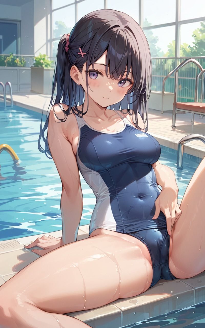 水泳部員が顧問の巨根でイキ狂う - サンプル画像 6