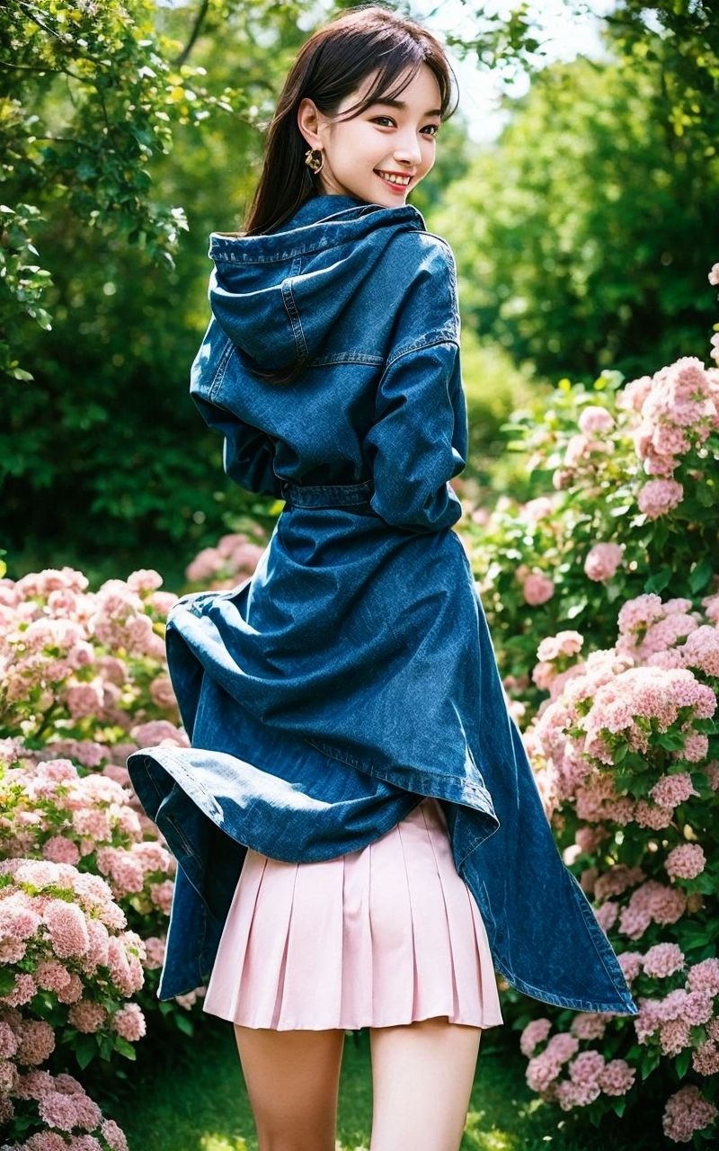 AI美女写真集┃お尻のかわいい乙女 - サンプル画像 5