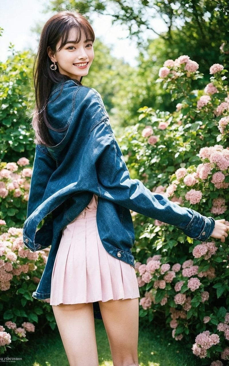 AI美女写真集┃お尻のかわいい乙女 - サンプル画像 8