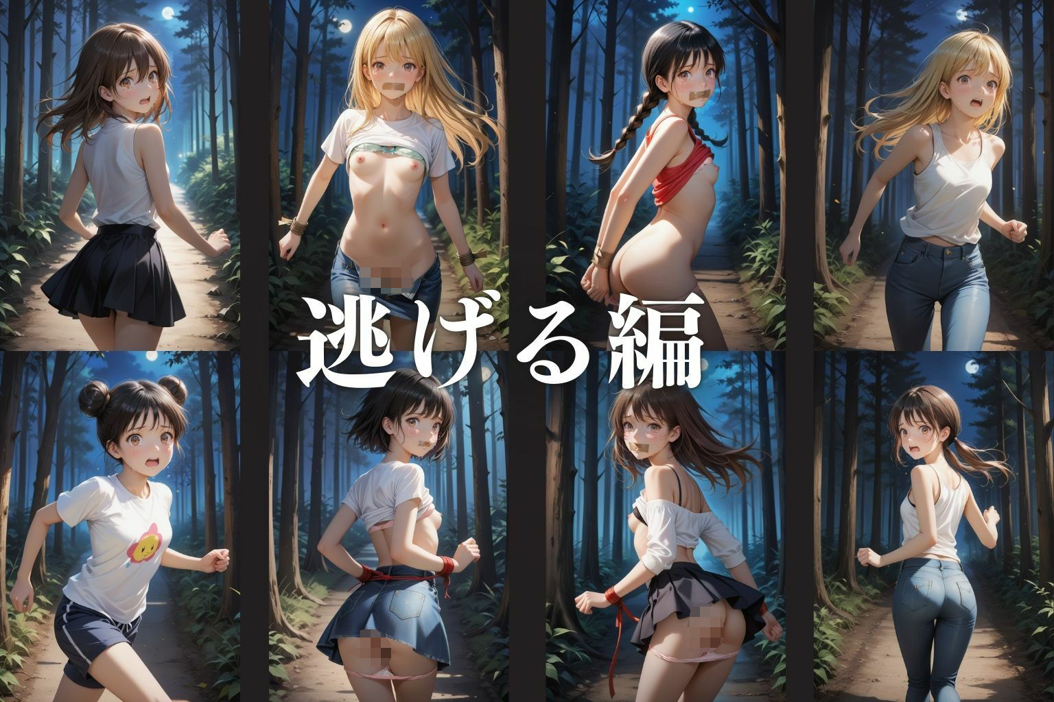 女子校生拉致監禁 - サンプル画像 3