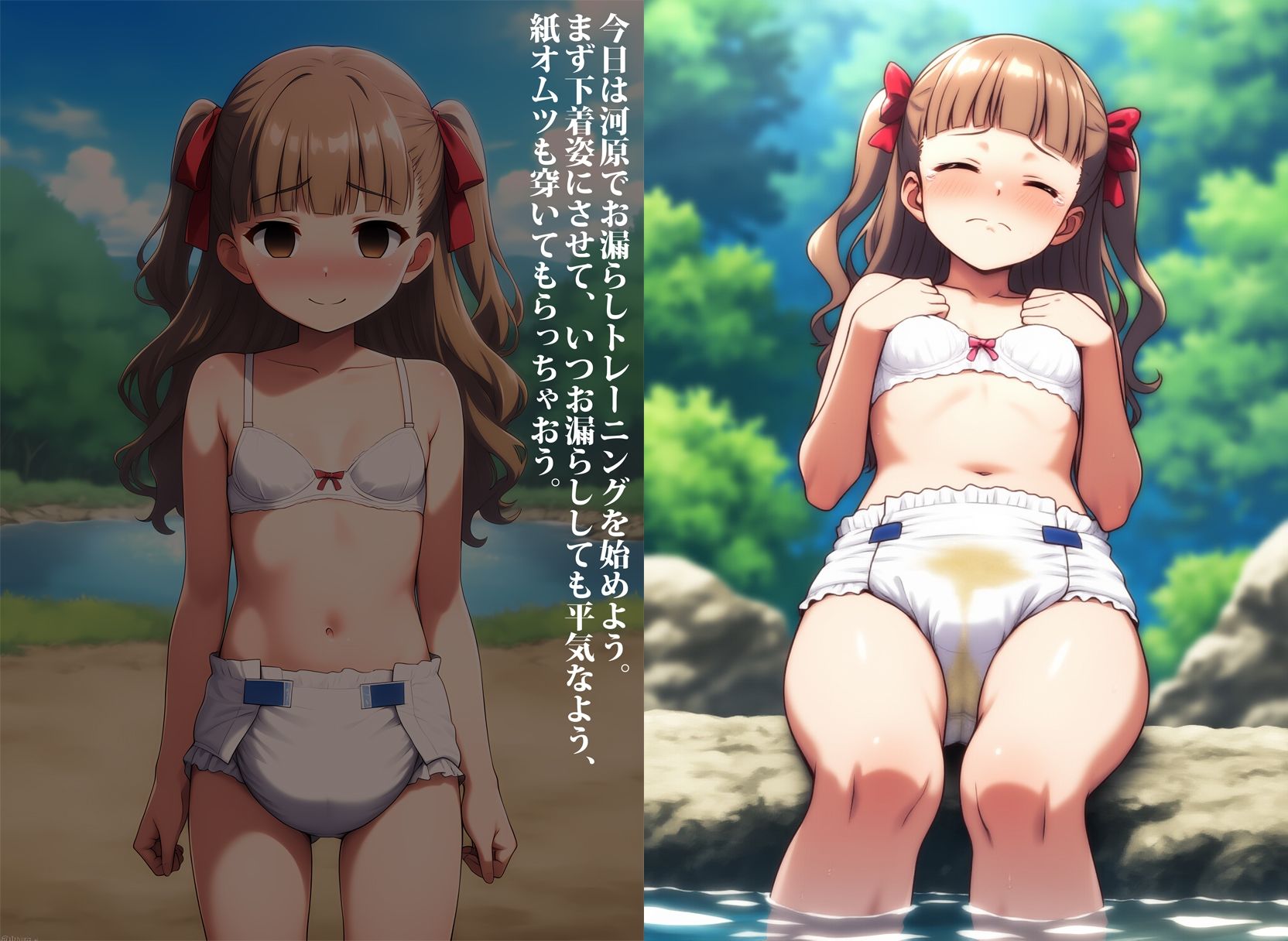 ツンデレ幼馴染を暗示でお漏らし調教中 - サンプル画像 6