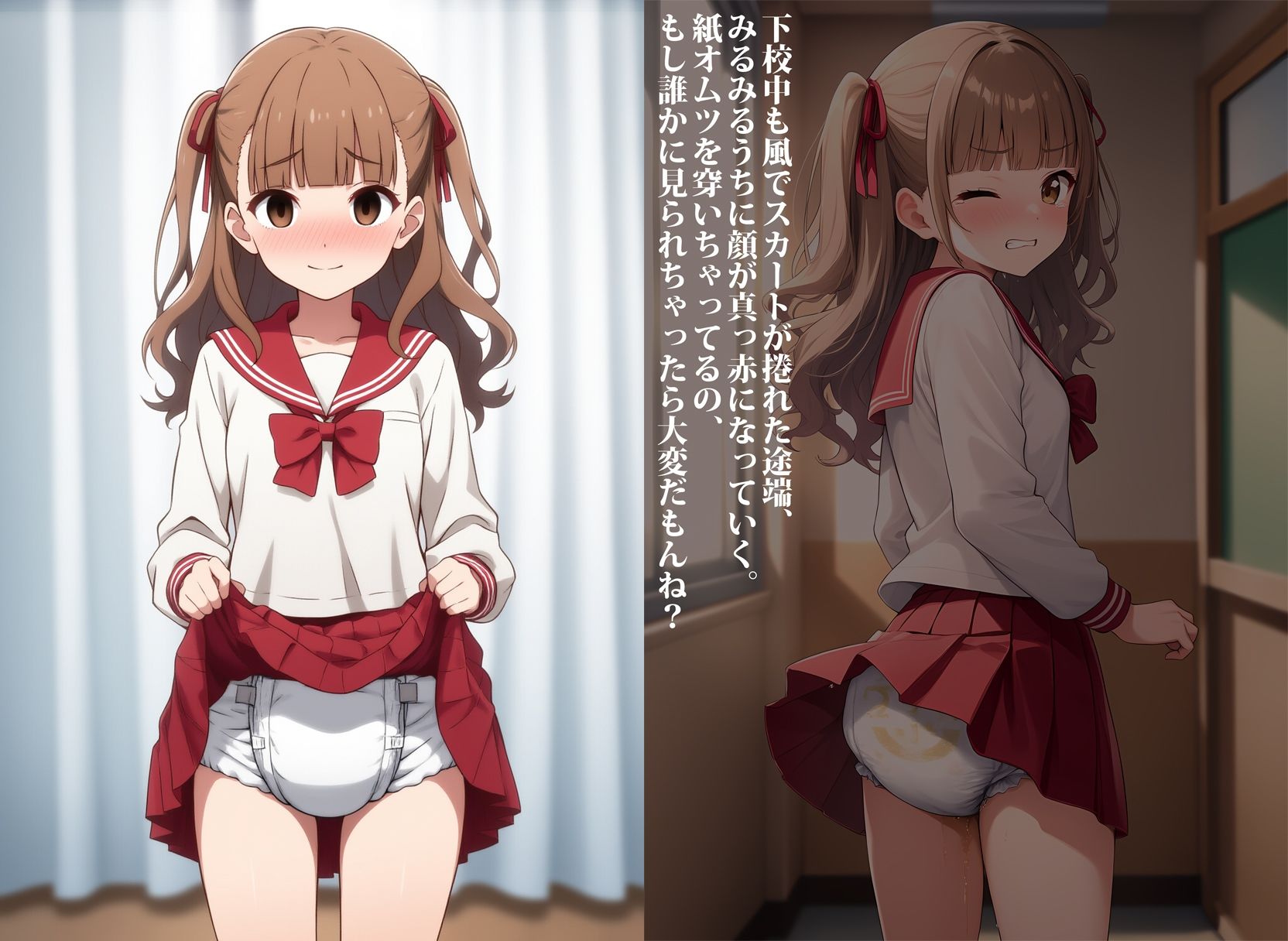 ツンデレ幼馴染を暗示でお漏らし調教中 - サンプル画像 8