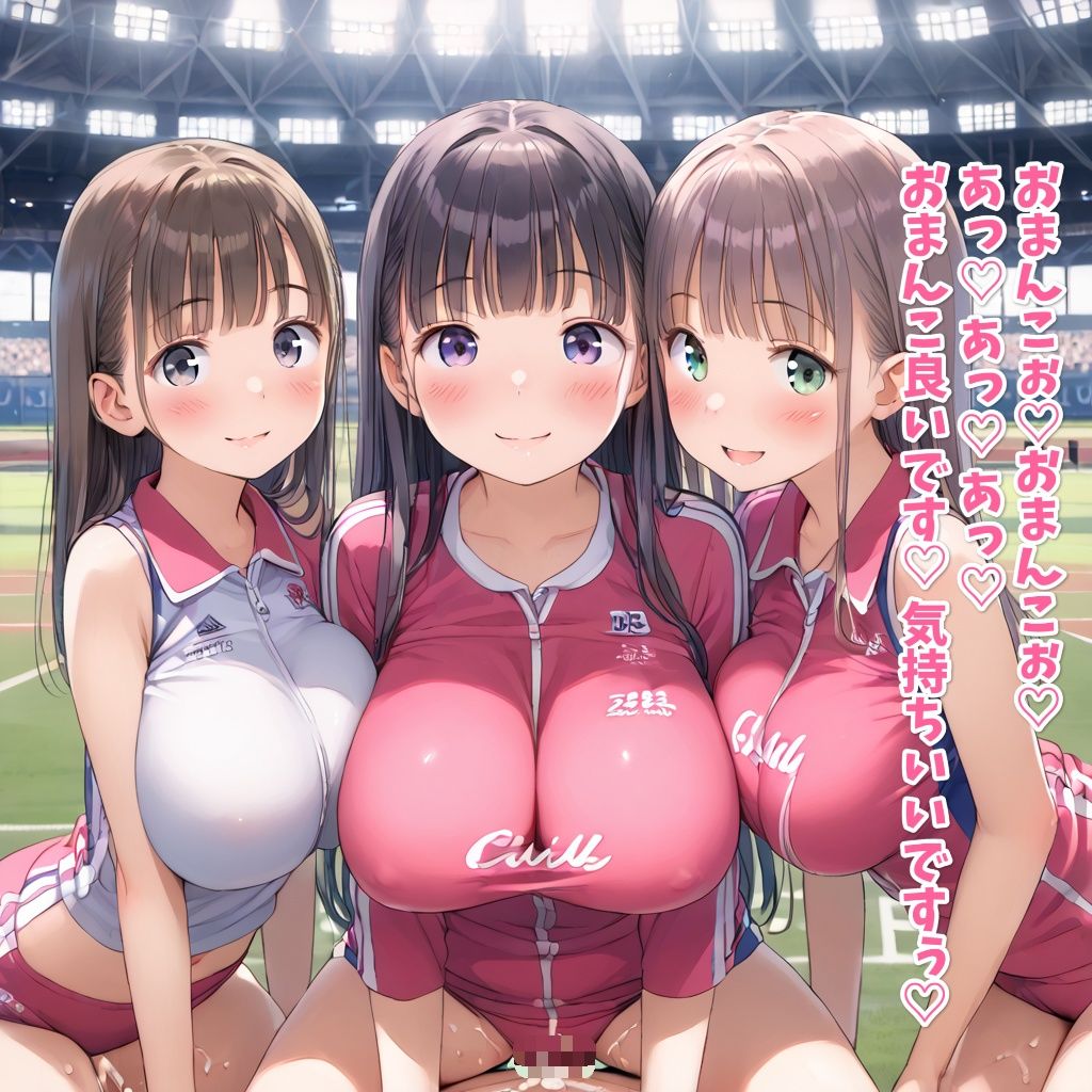 陸上部のJKとハーレムおまんこ - サンプル画像 8