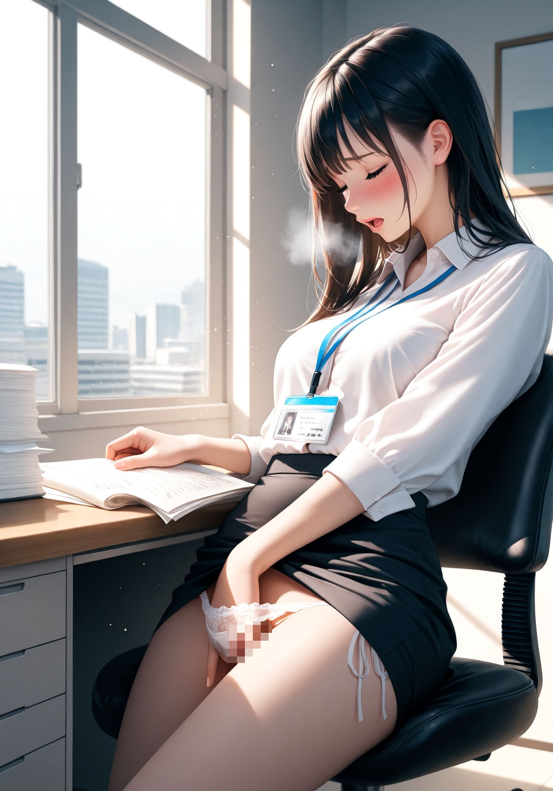 先輩・・・？  〜オナってます？〜 - サンプル画像 1