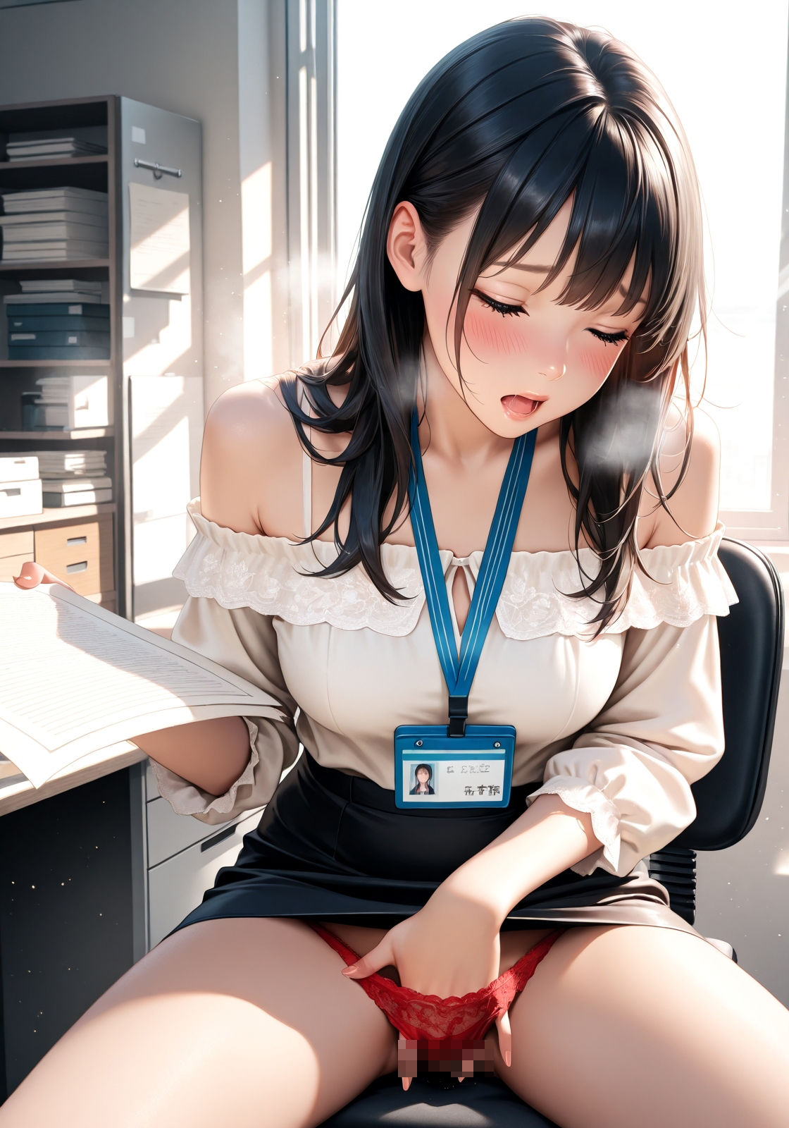 先輩・・・？  〜オナってます？〜 - サンプル画像 2