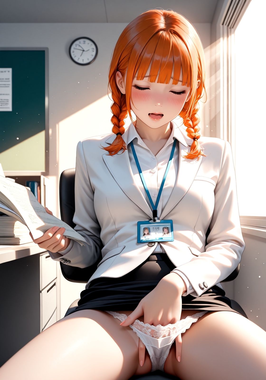 先輩・・・？  〜オナってます？〜 - サンプル画像 7