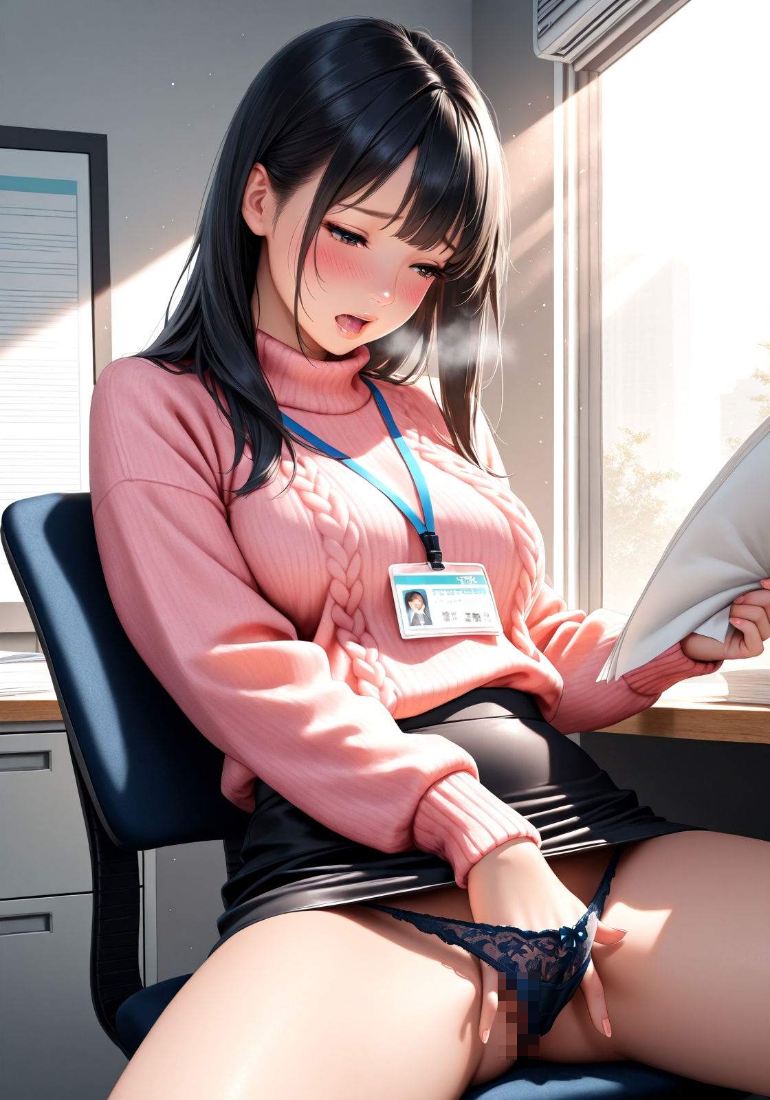 先輩・・・？  〜オナってます？〜 - サンプル画像 8