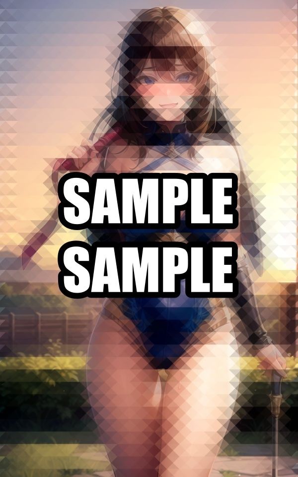 戦士コスプレ美女イラスト集 - サンプル画像 2