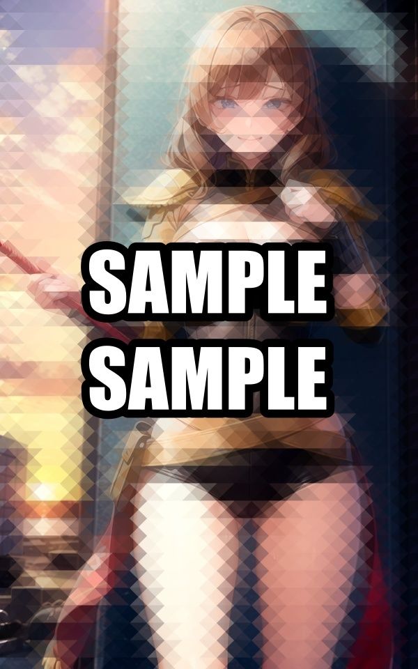 戦士コスプレ美女イラスト集 - サンプル画像 7