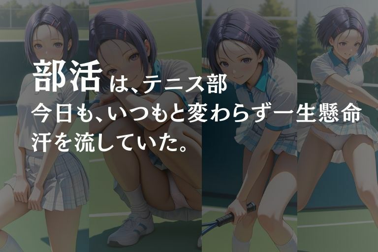 テニスコートの淫魔 - サンプル画像 2