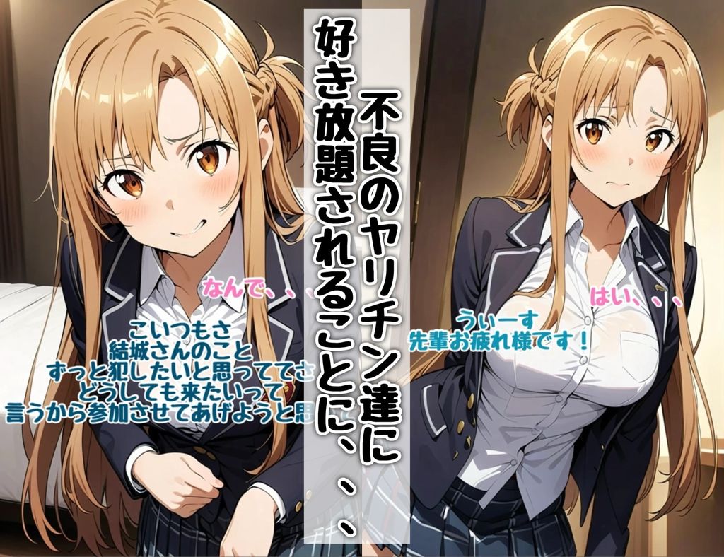 結城明日奈寝取られ - サンプル画像 4