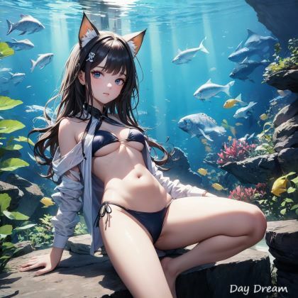 猫耳水族館 - サンプル画像 3