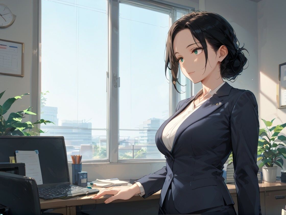 人妻生〇メ -会社の女上司とイケない関係- - サンプル画像 5
