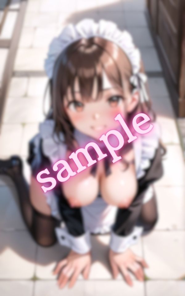 疲れた僕を癒してくれる最強の爆乳メイド - サンプル画像 3