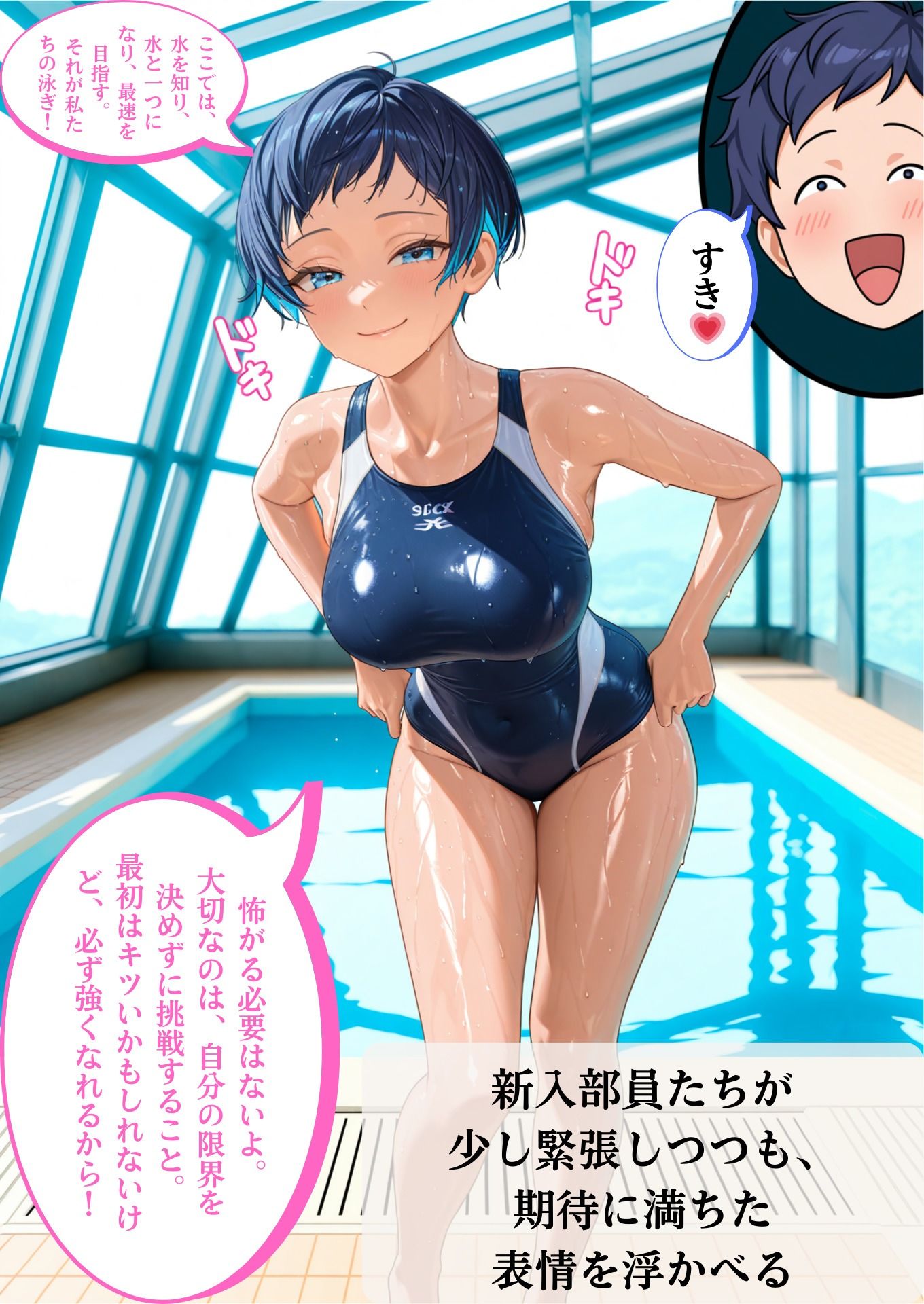 強豪水泳部  秘密の特訓 - サンプル画像 3