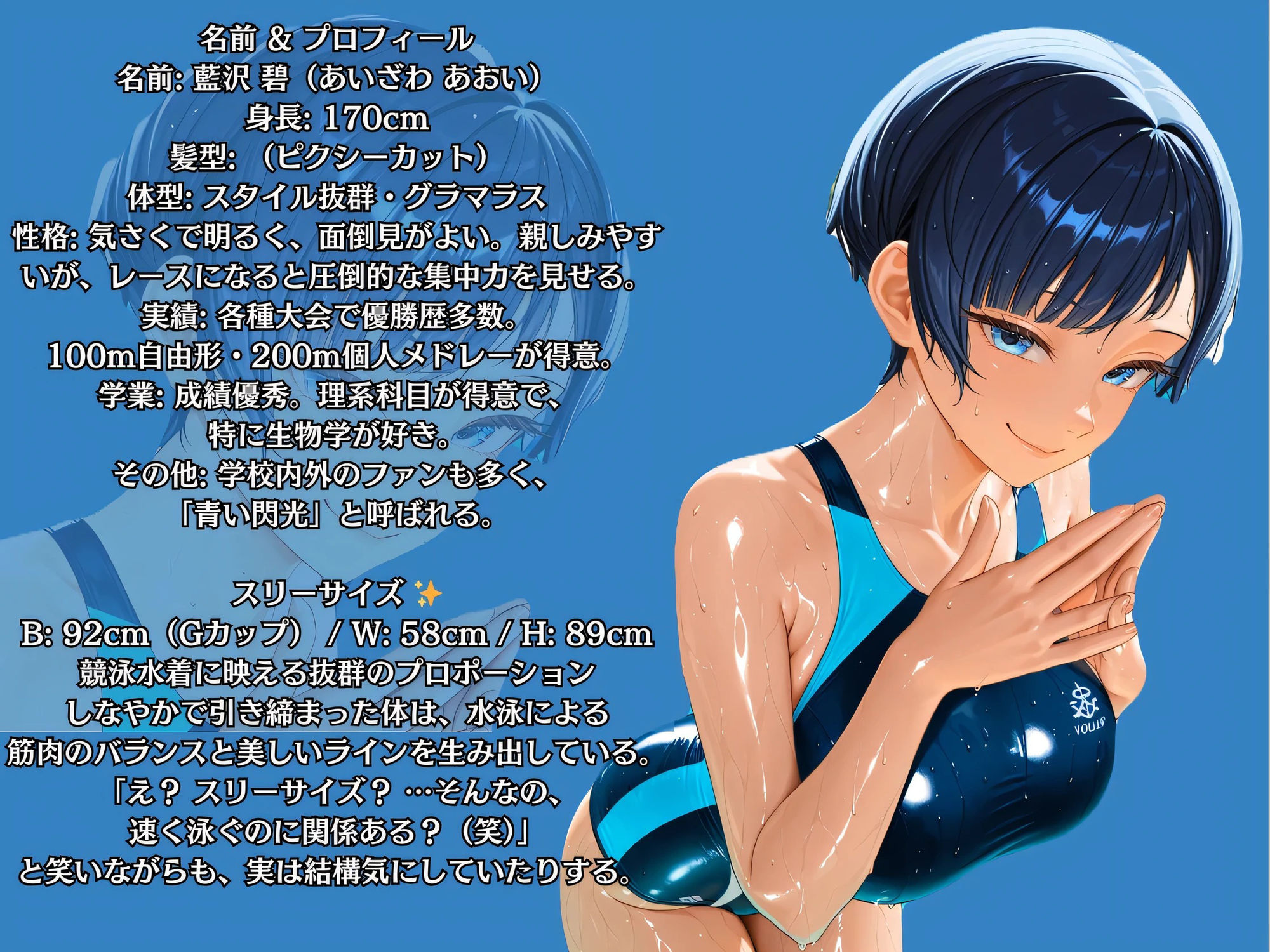 強豪水泳部  秘密の特訓 - サンプル画像 8