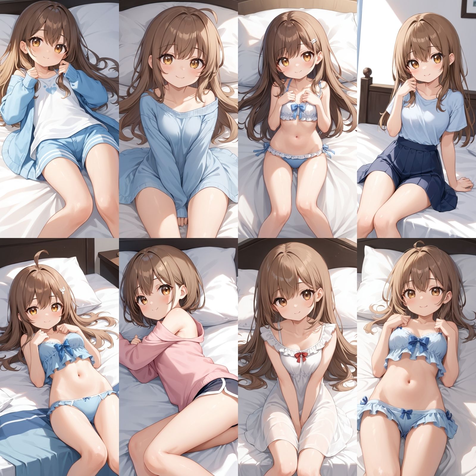 彼女が急にオナニーをはじめたので襲いました【500枚】 - サンプル画像 1