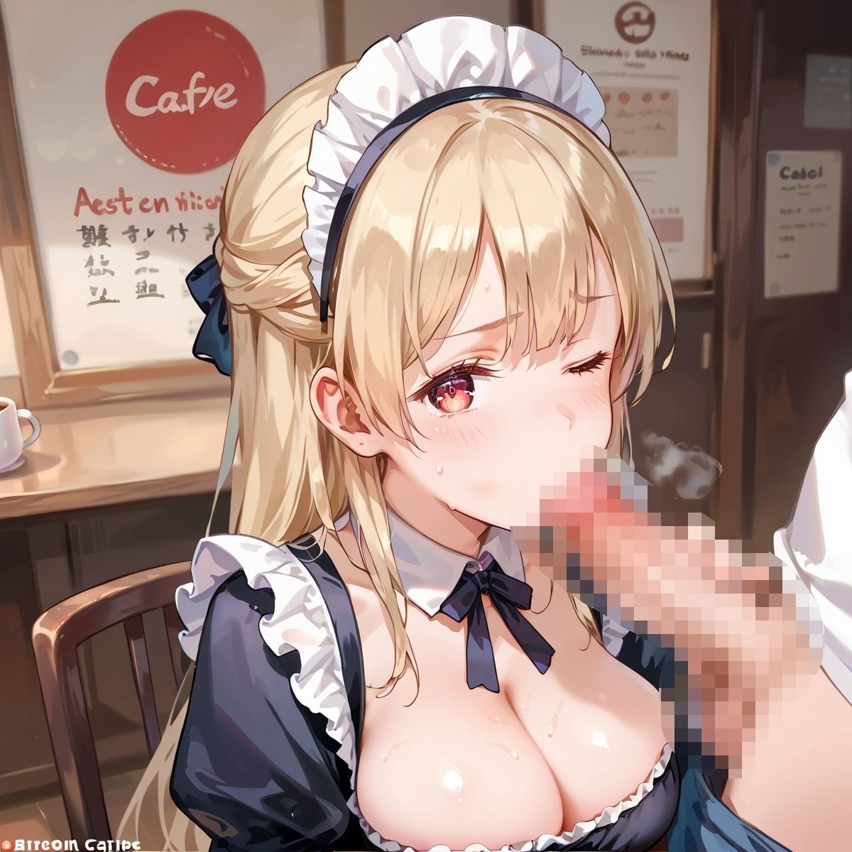 裏メニューあり！秘密のメイド喫茶Part3 - サンプル画像 3