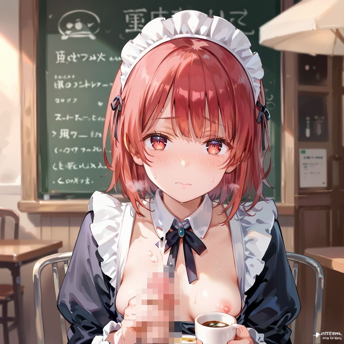 裏メニューあり！秘密のメイド喫茶Part3 - サンプル画像 4