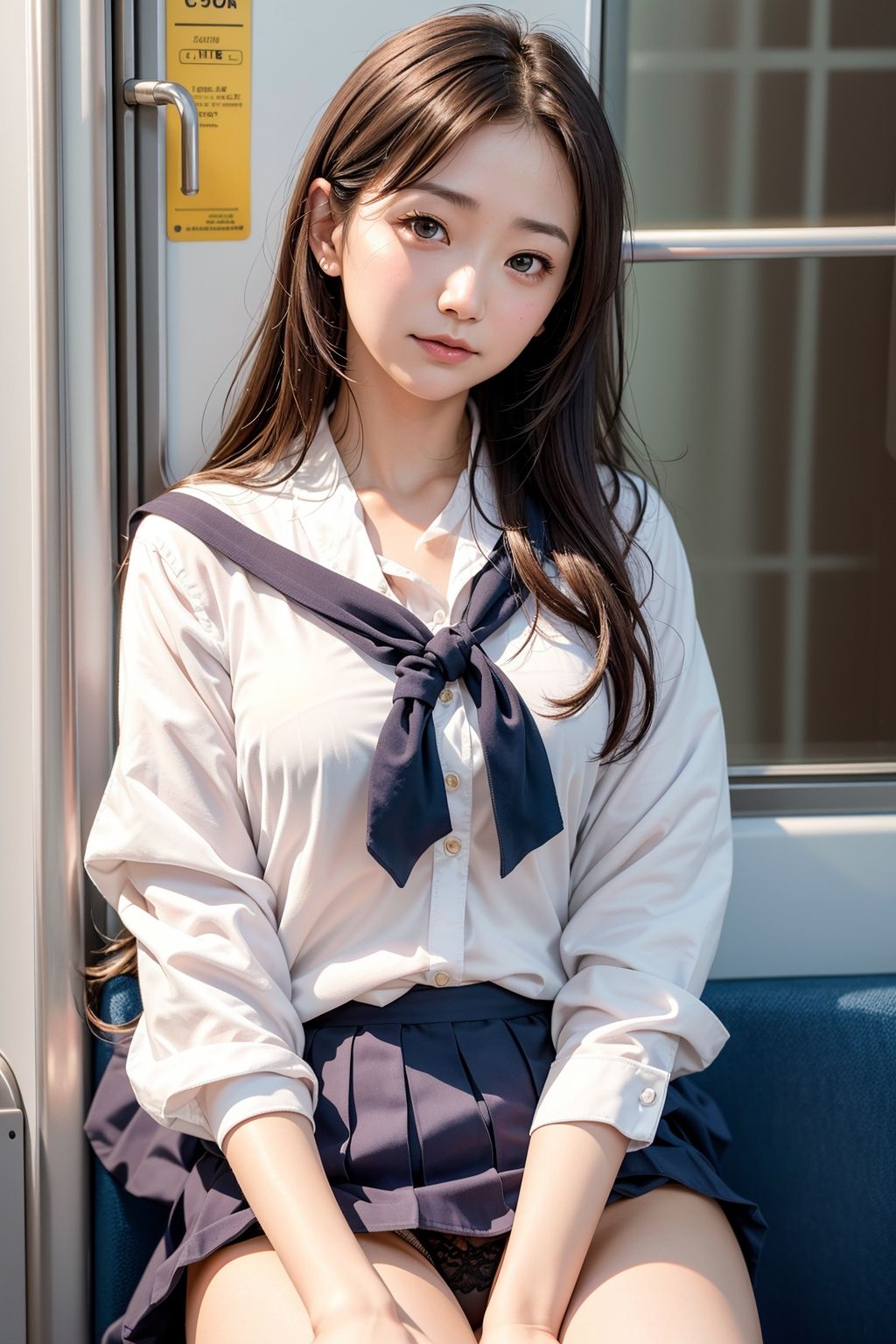 キュートなパンチラ電車4 - サンプル画像 6