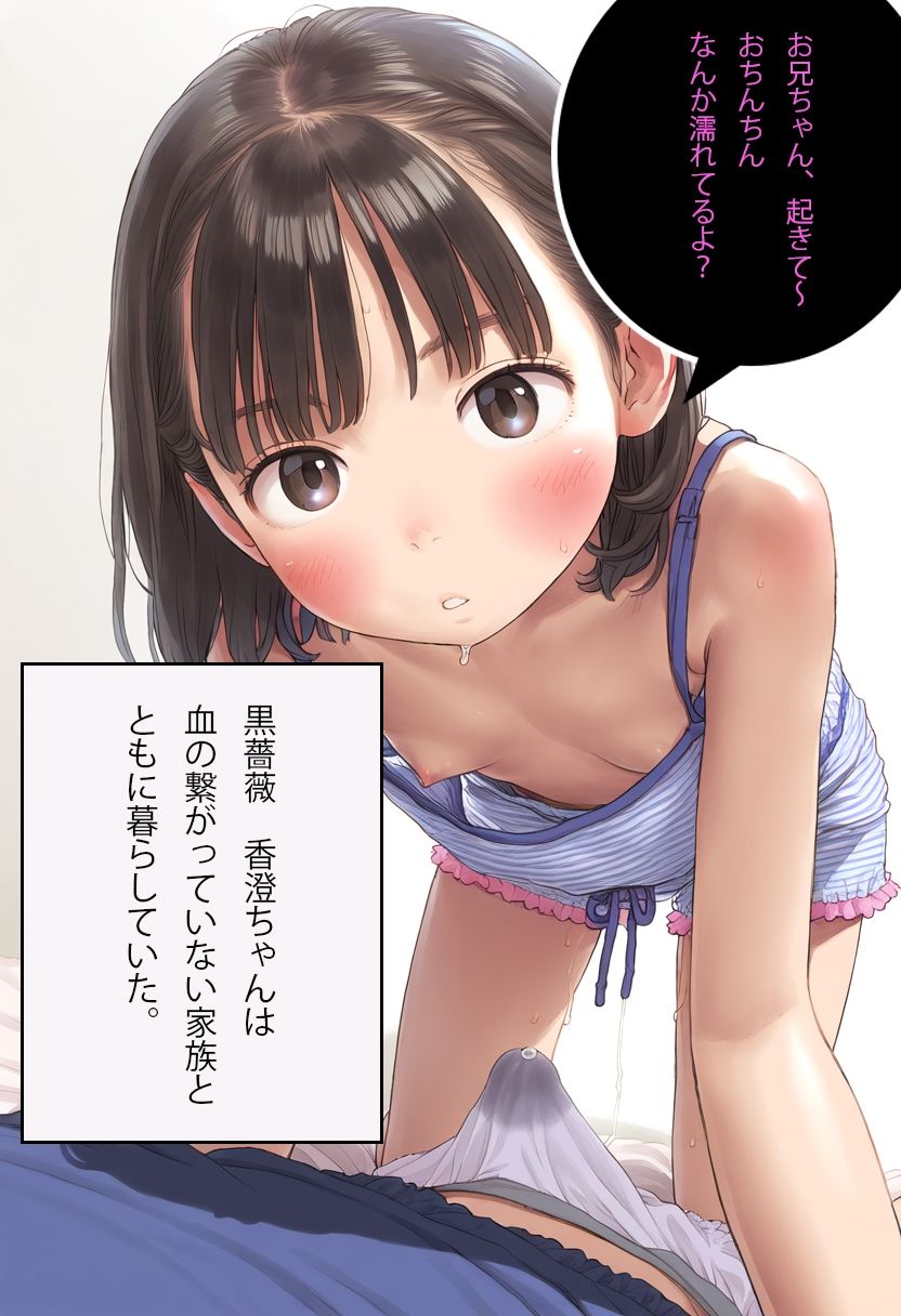 【500枚】黒薔薇 香澄ちゃん〜お兄ちゃんとの初体験〜 - サンプル画像 1