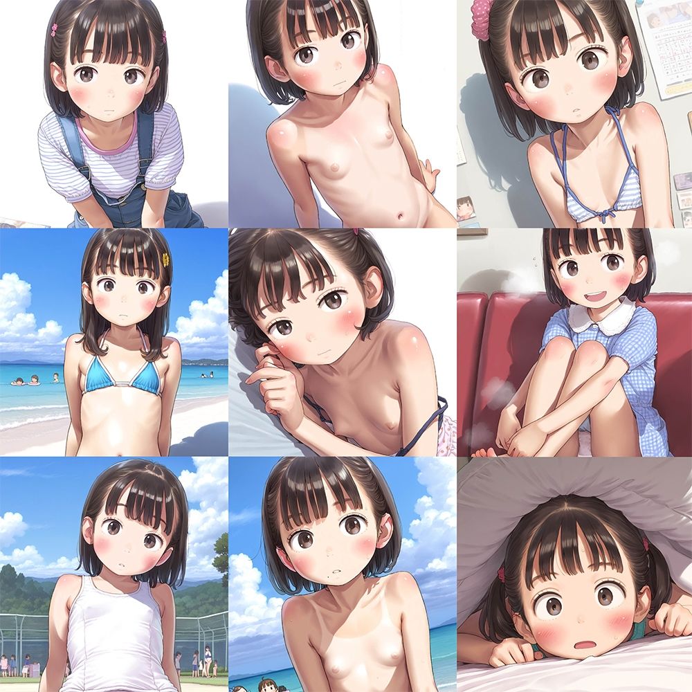 【500枚】黒薔薇 香澄ちゃん〜お兄ちゃんとの初体験〜 - サンプル画像 6