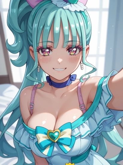 わんだふるぷりきゅあのキュアリリアンから送られてきた自撮り写真 - サンプル画像 1