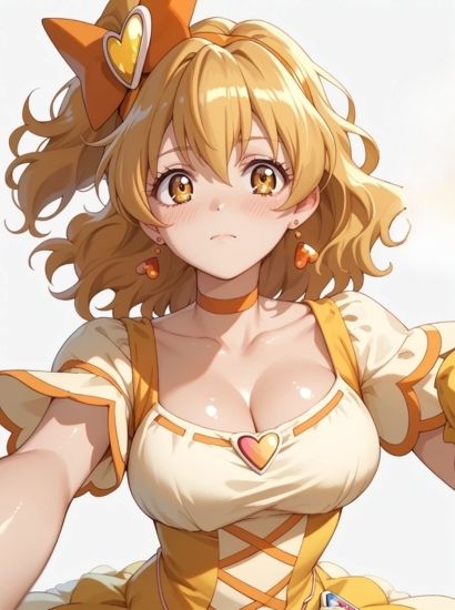 フレッシュプリキュアのキュアパインから送られてきた自撮り写真 - サンプル画像 1