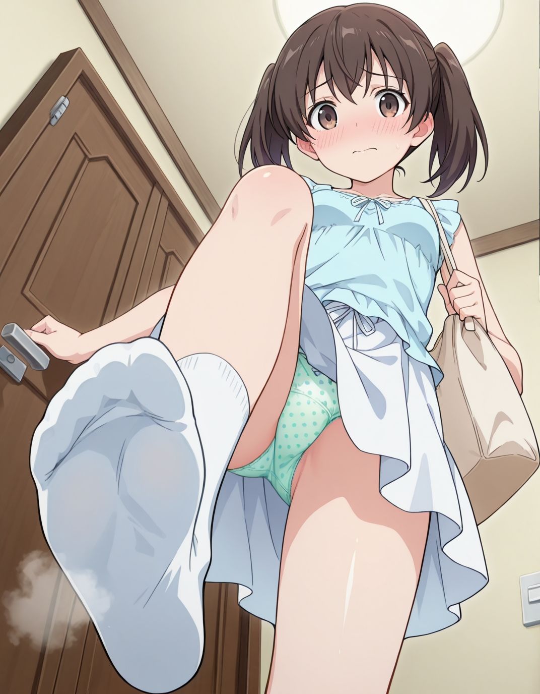 【223枚】茶山珠李のエロい足コキで大量射精したいっ！【オリジナル】［223 photos］ I want to ejaculate a lot with erotic play with Sayama Shuri！ ［Original］ - サンプル画像 2