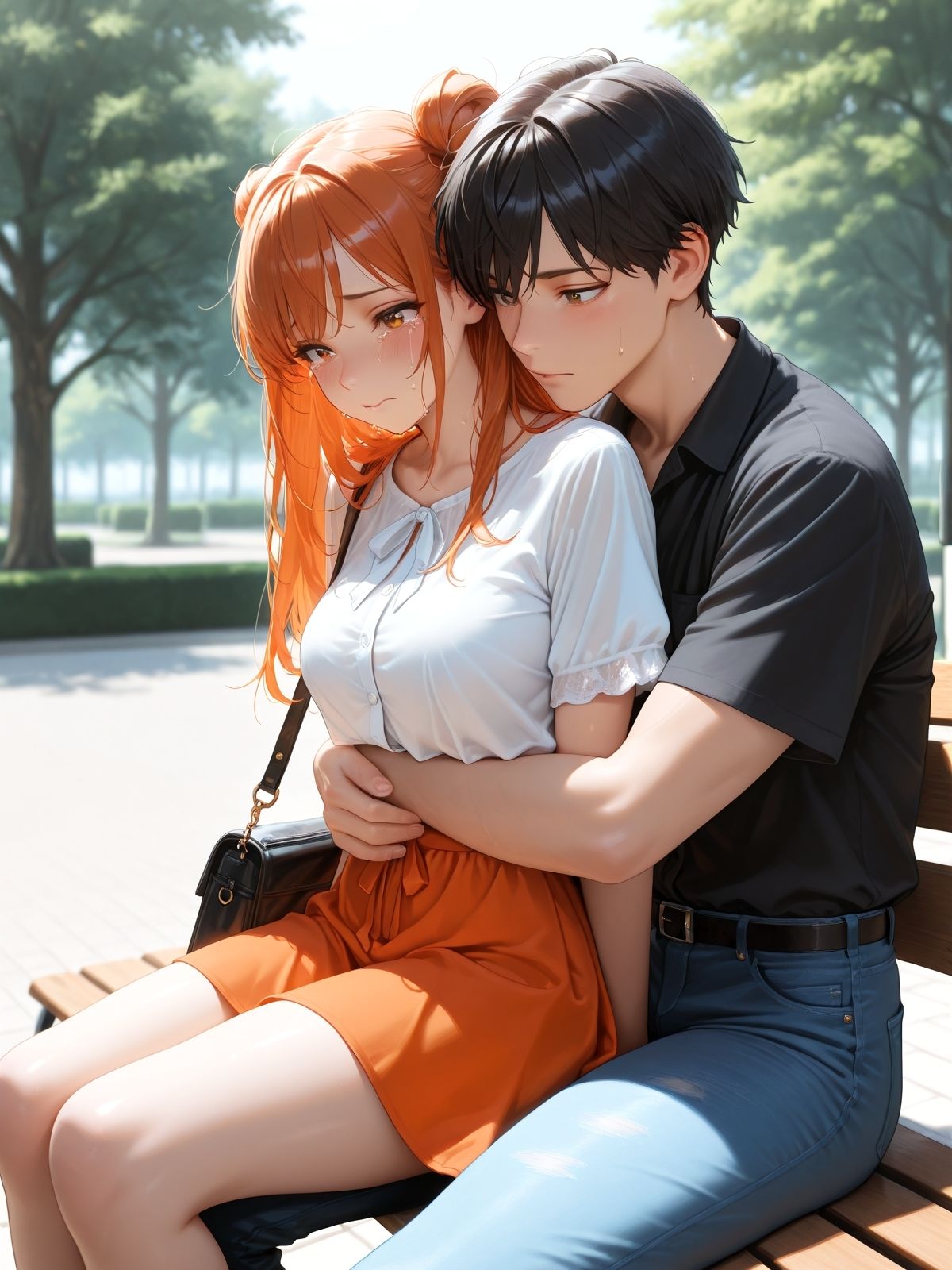 足が痛くて  〜助けてくれたから、これくらいはね〜 - サンプル画像 1