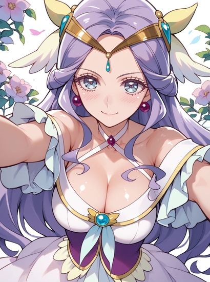 ヒーリングっど？プリキュアのキュアアースから送られてきた自撮り写真 - サンプル画像 1