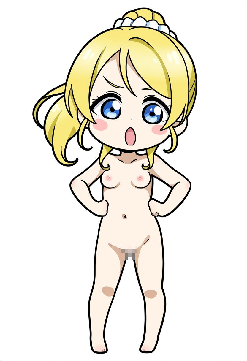 えっちなちびキャラ  ラブ●イブ編 - サンプル画像 1