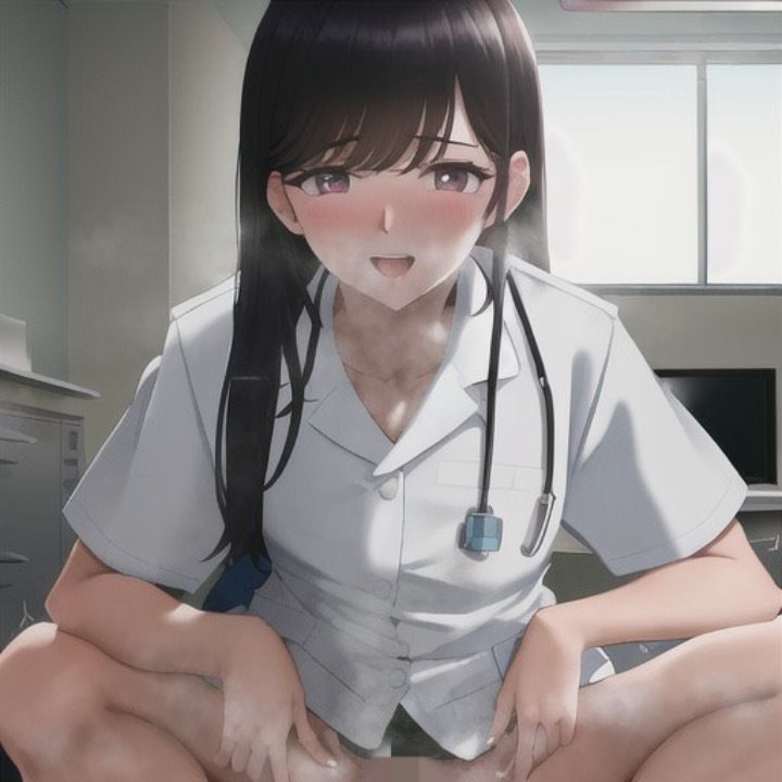 えっちな女医さんがいる病院  黒髪ちゃん編 - サンプル画像 5