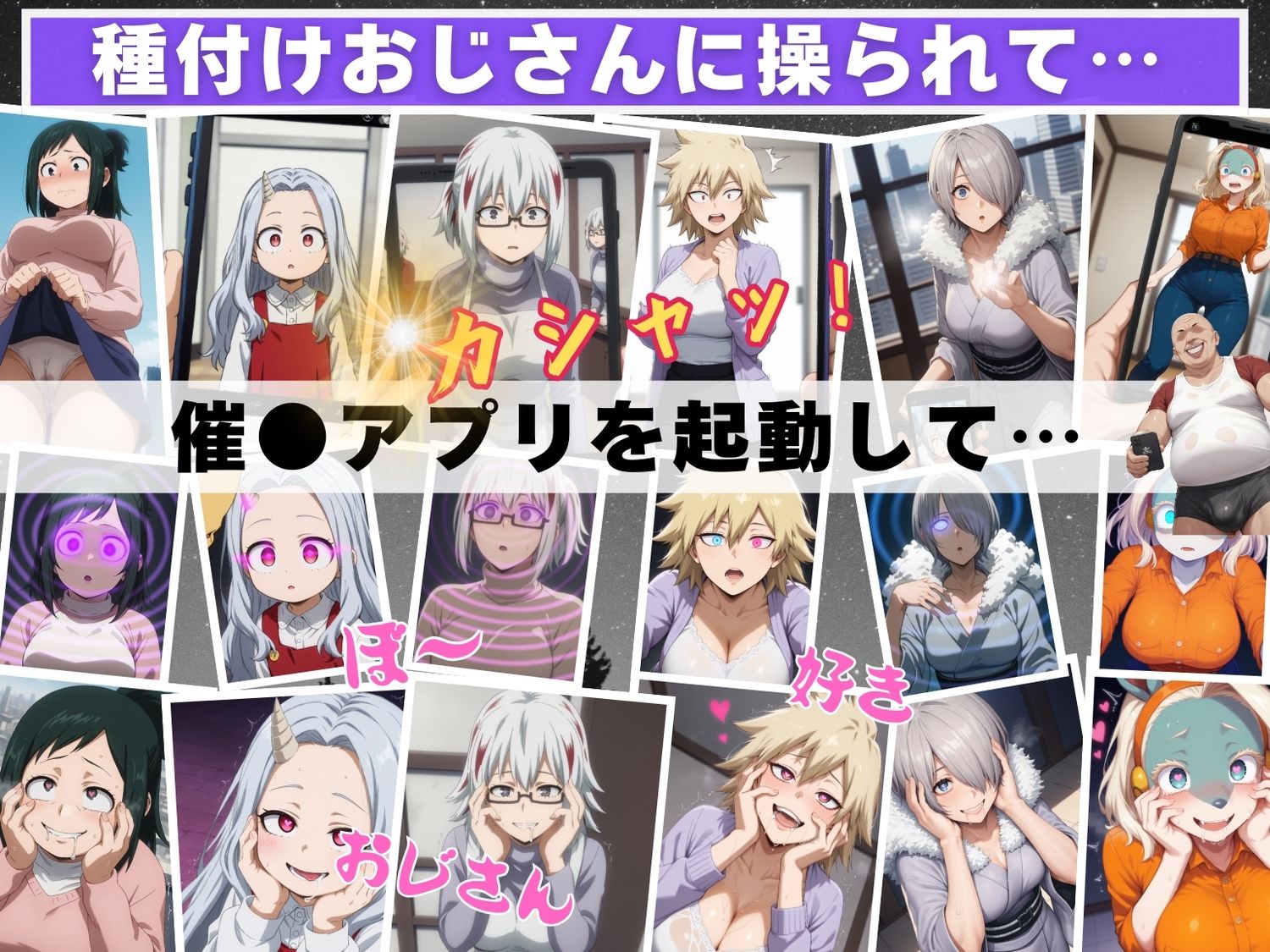 【催●アプリ】僕らのヒーロー寝取られ戦記 〜操られた爆豪の母〜 - サンプル画像 1