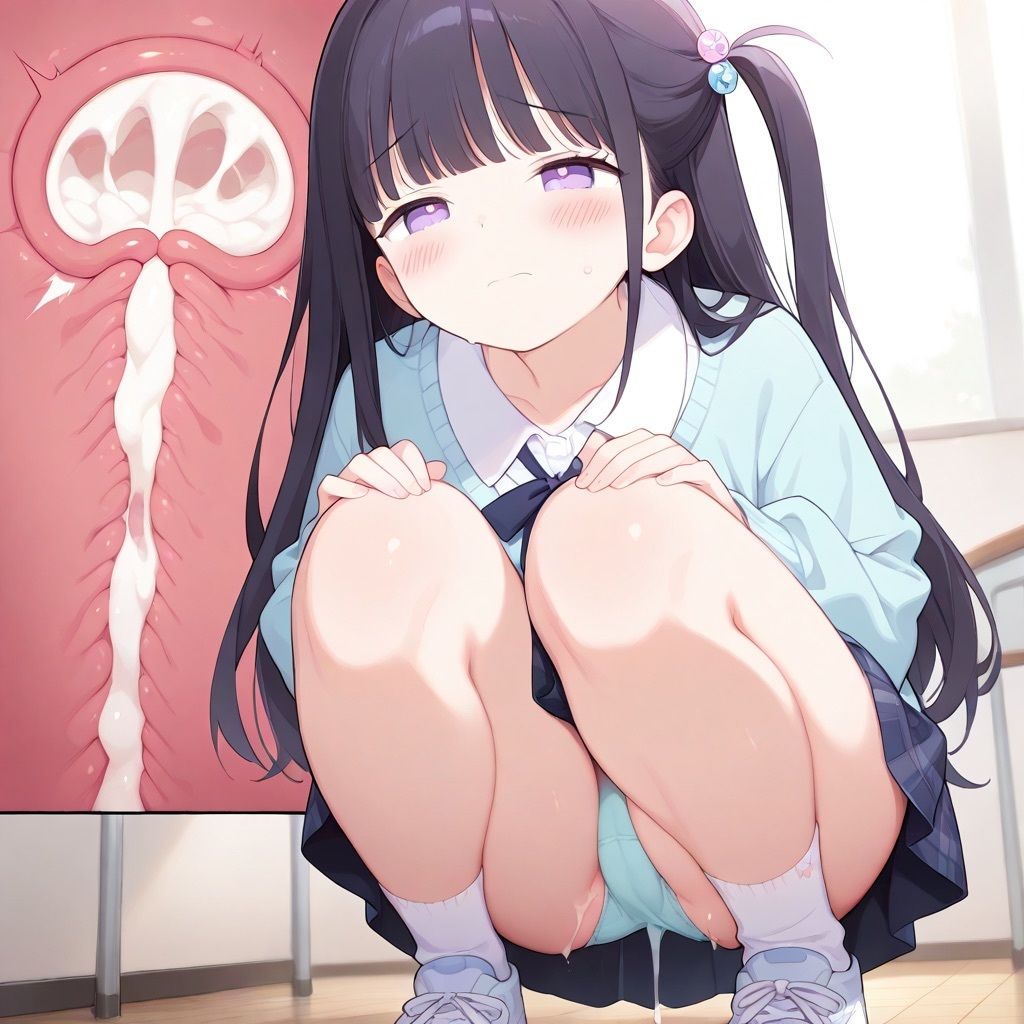 中出しされてきた女の子たち〜◯校生編〜 - サンプル画像 9