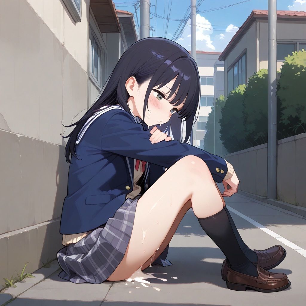 中出しされてきた女の子たち〜◯校生編〜 - サンプル画像 10