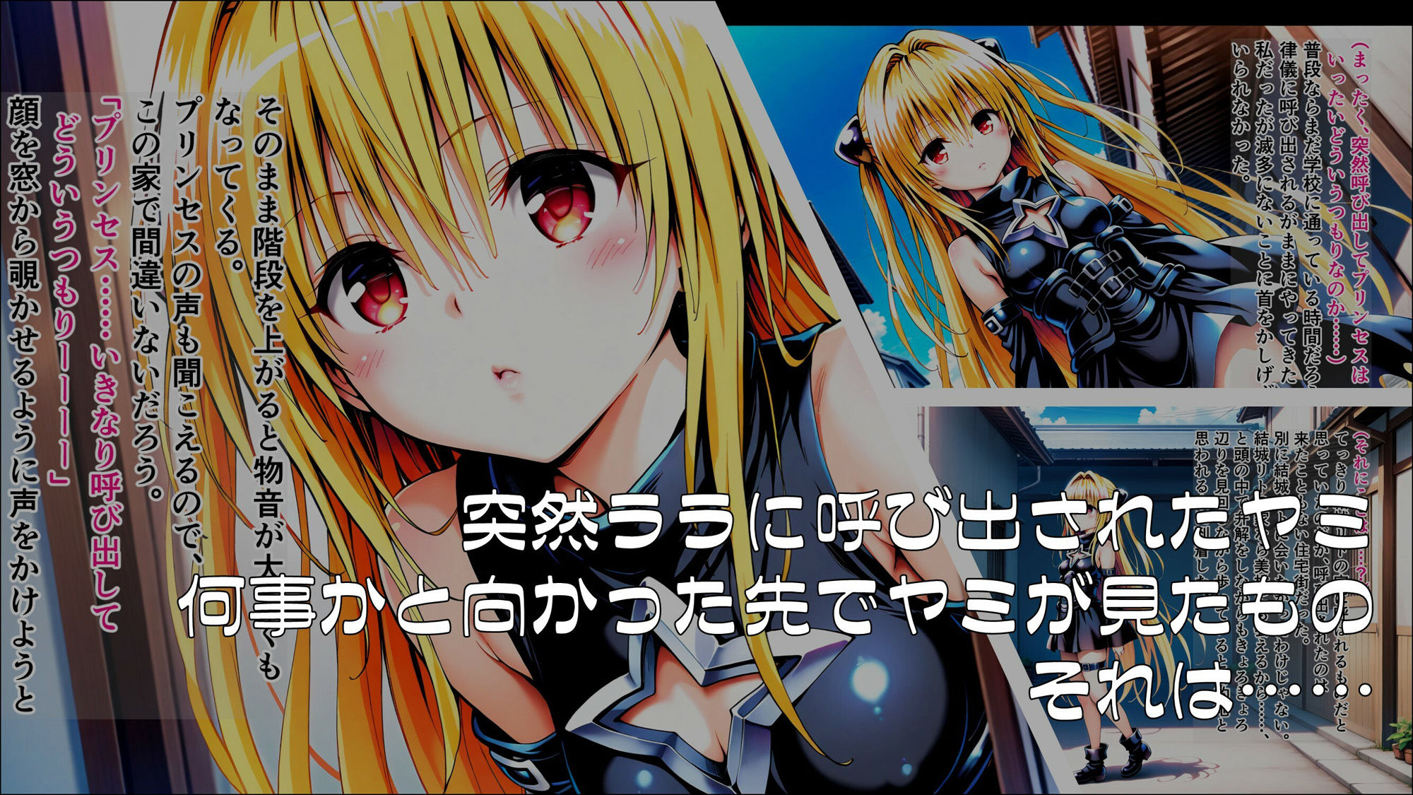 操心シミュレーション 改変されたヒロインたち ヤミ・ララ編 - サンプル画像 1