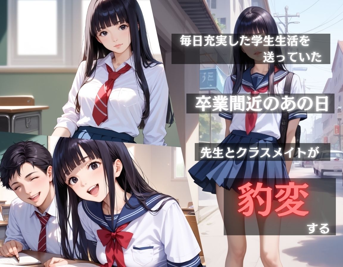 輪●〜先生とクラスのメイトに犯〇れ快楽堕ち〜レ×プ - サンプル画像 2