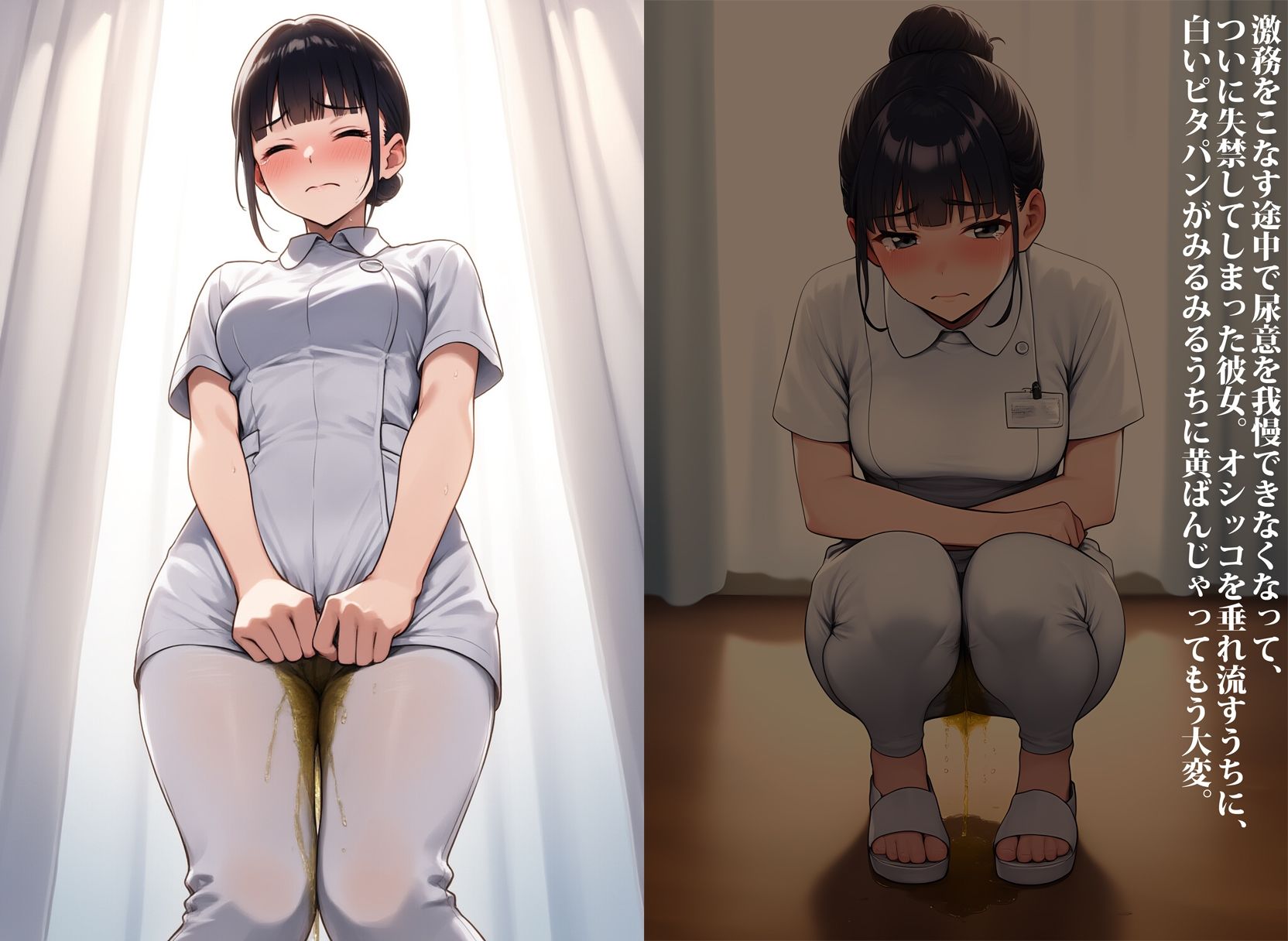 ピタパンスタイル失禁 - サンプル画像 3