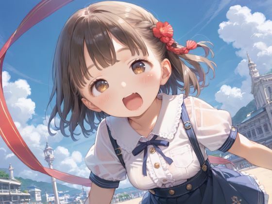 おっぱい丸出しの妹で性欲発散 - サンプル画像 1