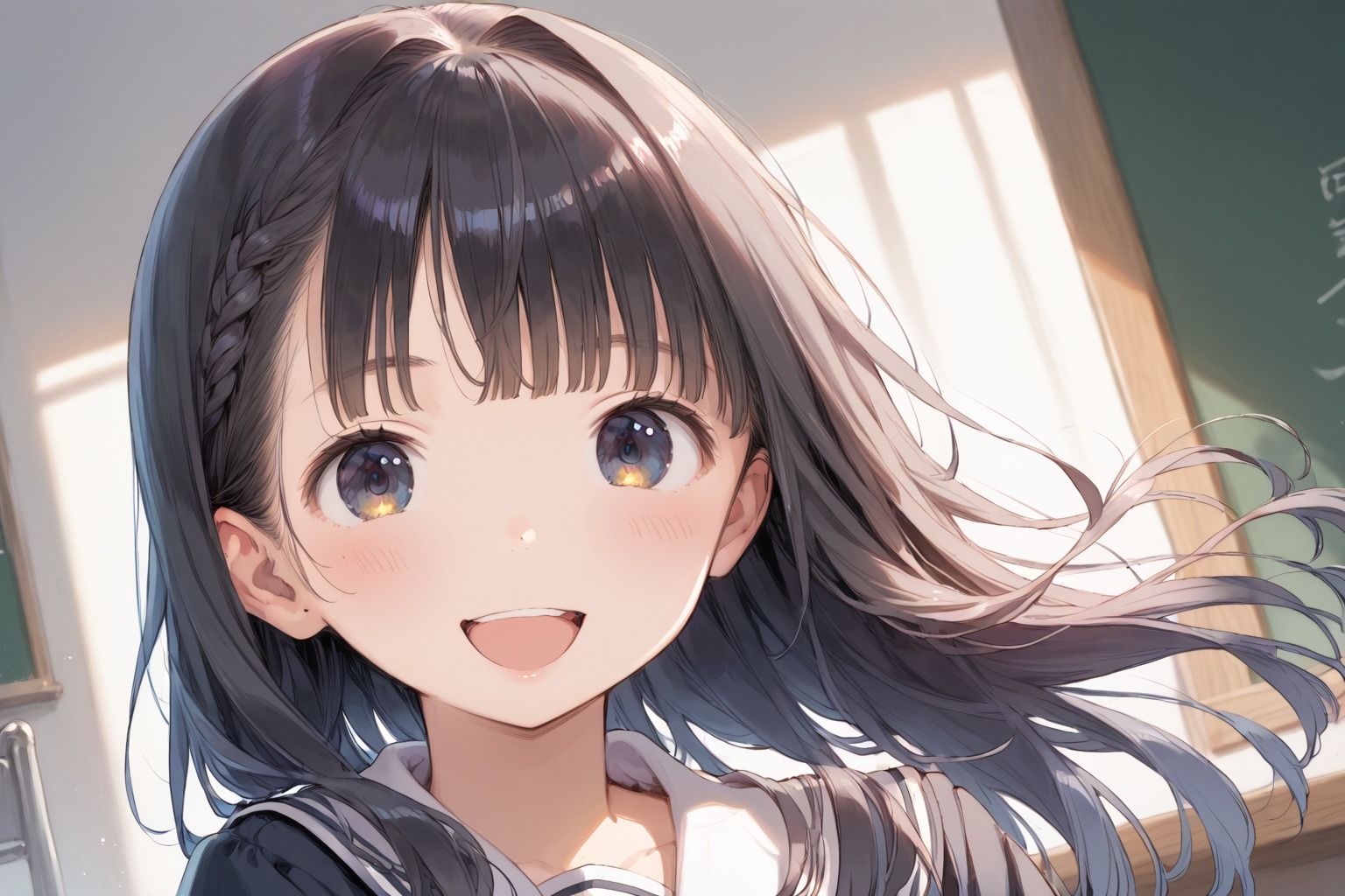 純粋女子校生を性教育 - サンプル画像 1