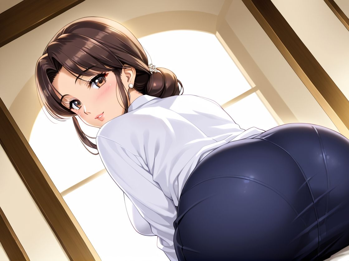 淫乱熟女〜憧れ上司と出張先で相部屋に〜 - サンプル画像 2