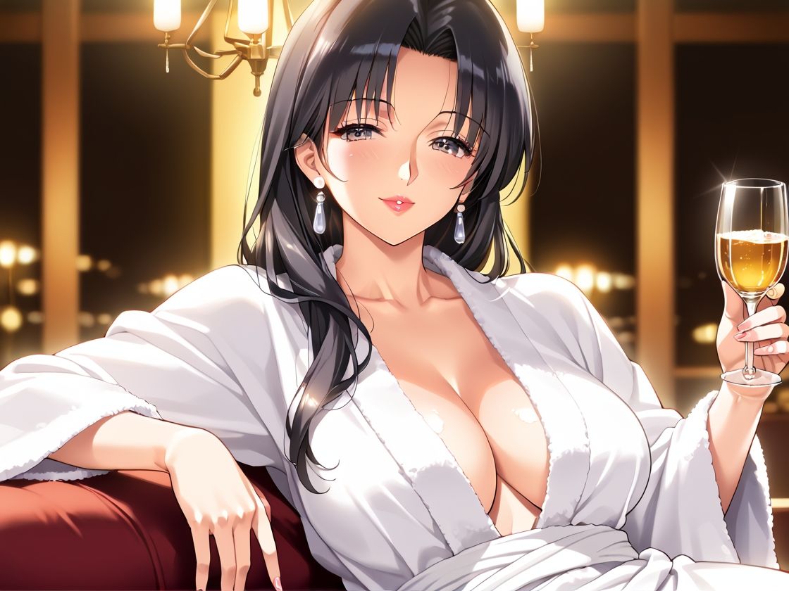 淫乱熟女〜憧れ上司と出張先で相部屋に〜 - サンプル画像 3