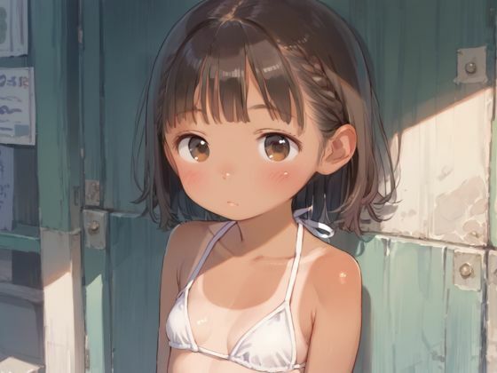 褐色スク水ちゃんを種付ける日常 - サンプル画像 1