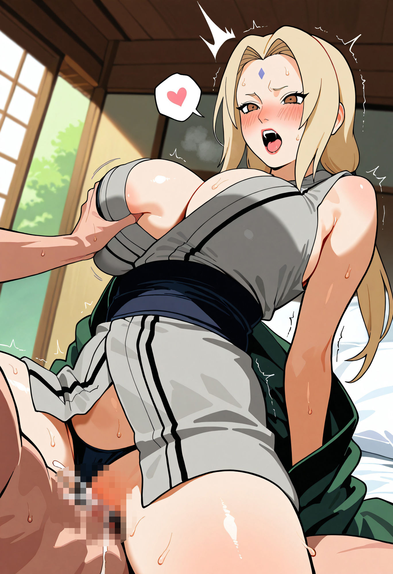 『綱手（NARUTO）』のエッチなシーン500枚！（寝取られあり） - サンプル画像 8