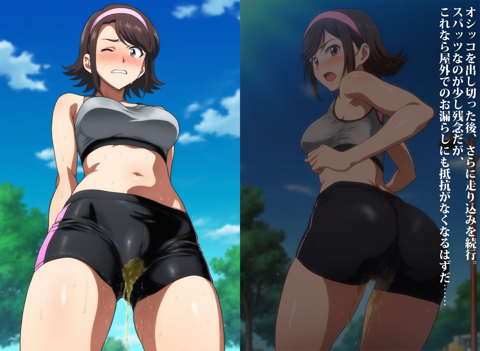 女子アスリートをお漏らしマゾに調教した件 - サンプル画像 4